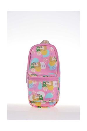 Kadın Kaukko Kız Nature Junior Bag Pink Slots Kalem Çantası K2327
