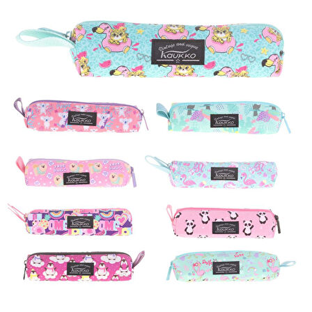 Kaukko Kalem Çantası Nature Sosis K2353