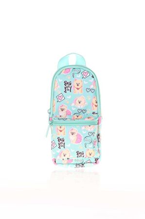 Kaukko Nature Junior Bag Kalem Çantası Dog K2427