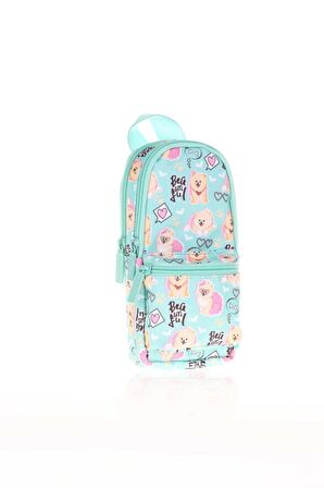 Kaukko Nature Junior Bag Kalem Çantası Dog K2427