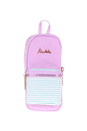 Kız Çocuk Kaukko Soft Floral Junıor Bag Kalem Çantası K2441