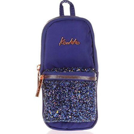 KAUKKO BRIGHT JUNIOR BAGKALEMÇANTASI (TAŞLI- LACİVERT)