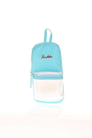 Kaukko Bright Junior Bag Kalem Çantası Scale Turkuaz K2473