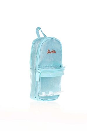 Kaukko Magical Junior Bag Kalem Çantası Transparent Turkuaz K2501