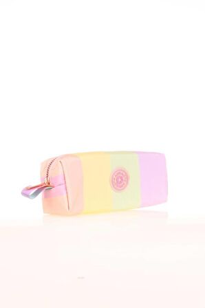 Kaukko Rainbow Business Kalem Çantası Line Pink K2649