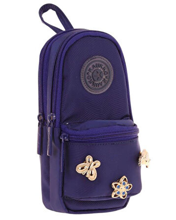 Kaukko Fancy Junior Bag Kalem Çantası Lacivert K2744