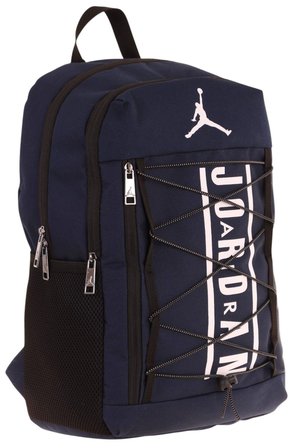 Jordan Air New Orlieans Lacivert Beyaz Üç Bölmeli Okul, Günlük, Seyahat Sırt Çantası - Erkek - Q3158