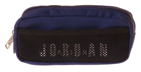 Jordan Air New York Navy Blue Üç Bölmeli Lacivert Erkek Çocuk Kalem Çantası/Kalemlik - Q3167