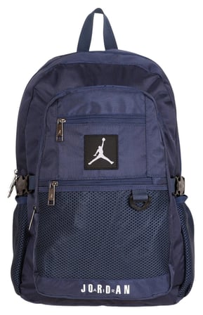 Jordan Air Dört Bölmeli Houston Navy Blue Lacivert Erkek Çocuk Okul Günlük ve Seyahat Sırt Çantası - Q3178