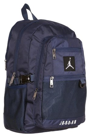 Jordan Air Dört Bölmeli Houston Navy Blue Lacivert Erkek Çocuk Okul Günlük ve Seyahat Sırt Çantası - Q3178