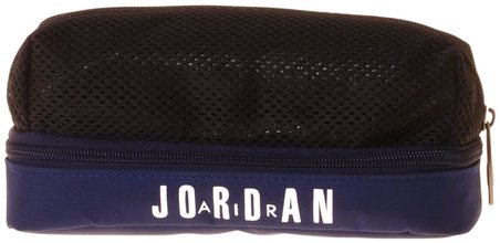 Jordan Air Houston Navy Blue Erkek Çocuk Lacivert Üç Gözlü Kalemlik/Kalem Çantası - Q3179