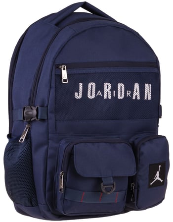 Jordan Air Beş Bölmeli Brooklyn Navy Blue Lacivert Erkek Çocuk Günlük ve Okul Sırt Çantası - Q3184