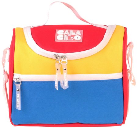 CalaCilo Erkek Çocuk Bull Kırmızı Sarı Renkli Isı Yalıtımlı Okul Beslenme Çantası (Kırmızı - Sarı) - C4102