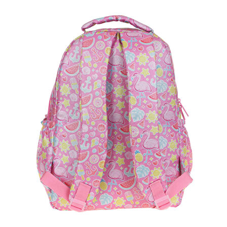 Kaukko Kids&Love Sırt Çantası Aynalı-Simli Flamın L5098