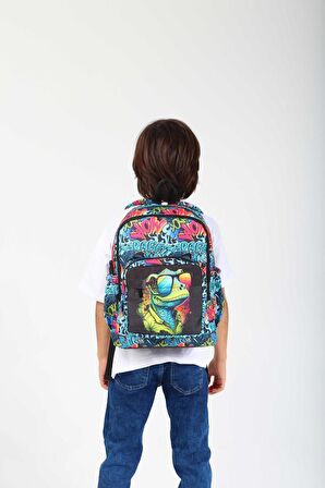 Kaukko Kids Sırt Çantası Sweet Chameleon L5188
