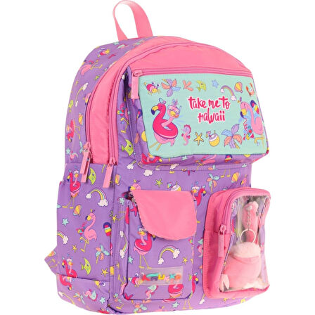 Kaukko Kıds Sırt Çantası (plush Flamıngo)