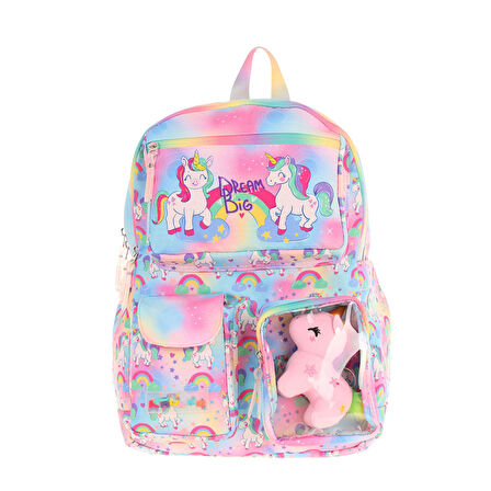 Kaukko Kids Sırt Çantası Plush Unicorn L5243