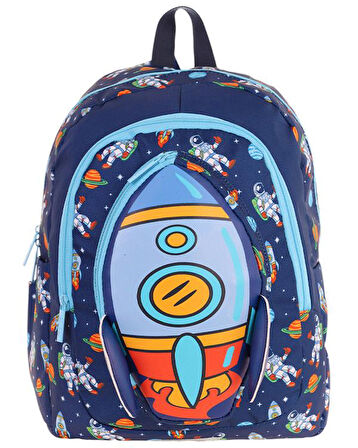 Kaukko Kids Okul Sırt Çantası Leather Astronaut L5260