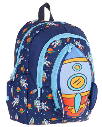 Kaukko Kids Okul Sırt Çantası Leather Astronaut L5260