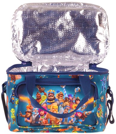Kaukko Kids İki Bölmeli Thermo Okul Beslenme Çantası - Boom Baskılı Lacivert Renk (Erkek Çocuk) - L5420