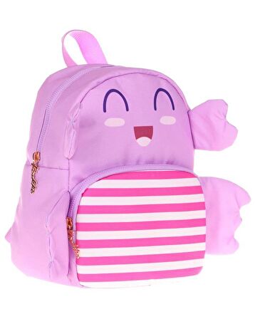 Kaukko Kids Love Lilac Bee Anaokul Çantası V6021