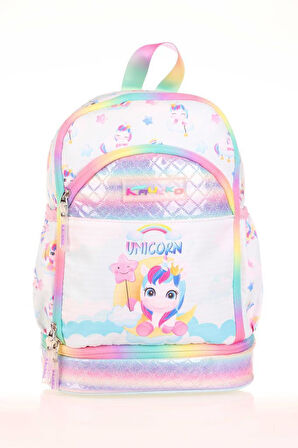 Kaukko Kids Anaokul Çantası Unicorn V6025