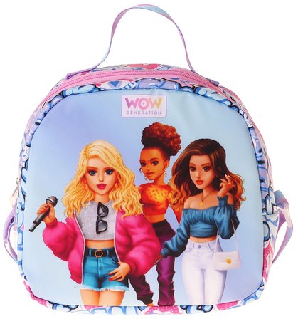 Wow Generation Music Desenli Lila Renkli Kız Çocuk Isı Yalıtımlı Okul Beslenme Çantası - W6045