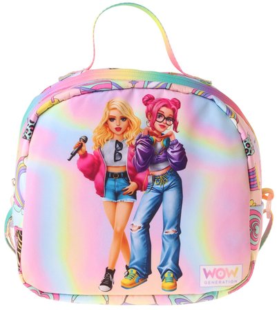Wow Generation Sound Baskılı Çok Renkli Renkli Kız Çocuk Isı Yalıtımlı Okul Beslenme Çantası - W6065