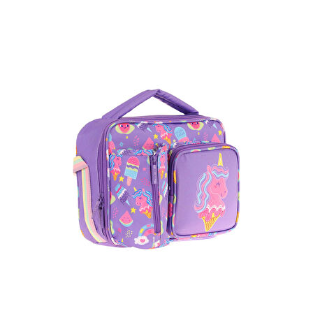 Kaukko Kids Beslenme Çantası Leather Unicorn L7224