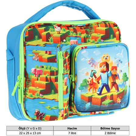 Kaukko Kıds Beslenme Çantası (flat Craft)  Krn-L7280