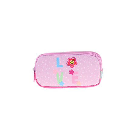Kaukko Kids 3 Bölmeli Kalem Çantası Magic Peace L8211