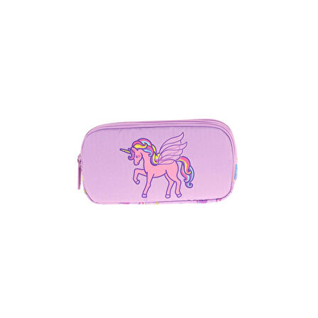 Kaukko Kids 3 Bölmeli Kalem Çantası Nak. Unicorn L8221