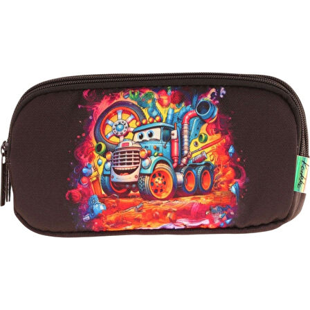 Kaukko Kıds 3 Bölmeli Kalem Çantası (layer Truck)krn-L8274