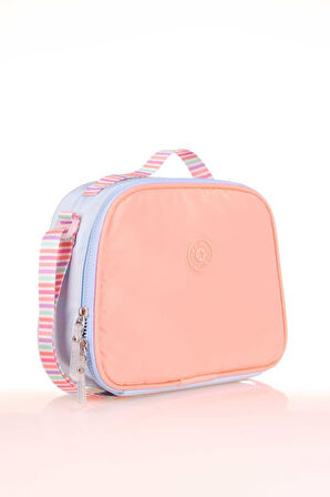 Kaukko Double Stripe Beslenme Çantası Blue K9040