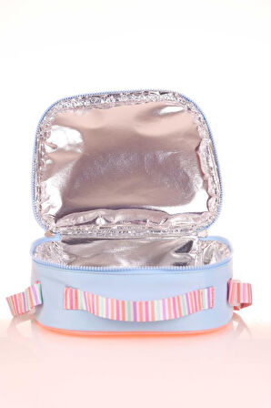 Kaukko Double Stripe Beslenme Çantası Blue K9040