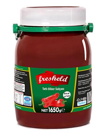 Fresheld Tatlı Biber Salçası 1650 gr