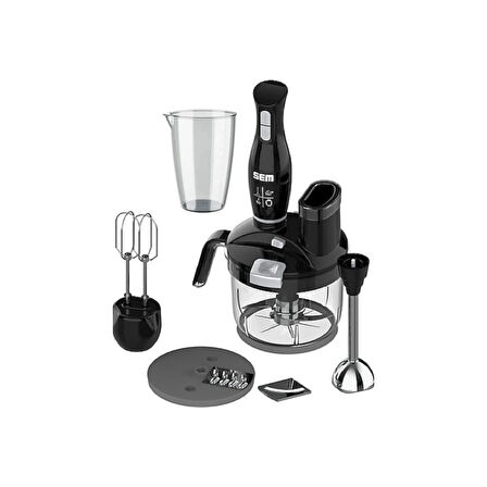 SEM SK-234 PROBLADE MULTİ BLENDER SİYAH 1500W