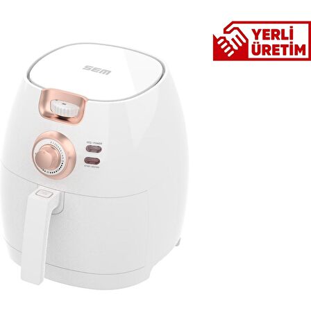 Sem Aircook Yağsız Pişirme Makinesi / SC300 Airfryer Beyaz