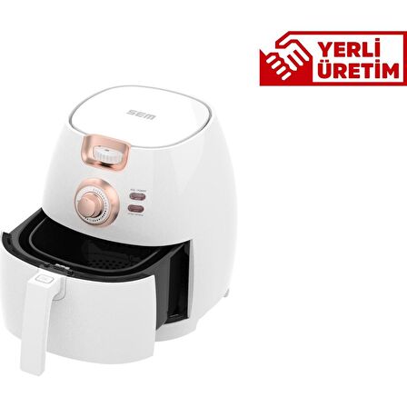 Sem Aircook Yağsız Pişirme Makinesi / SC300 Airfryer Beyaz