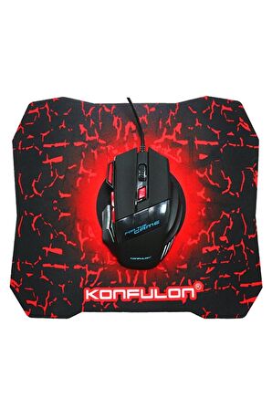 G2 Gaming Rgb Işıklı Kablolu Gamer Mouse + Mouse Pad