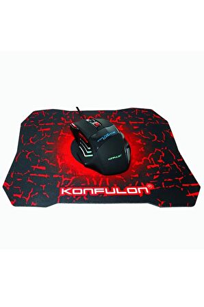 G2 Gaming Rgb Işıklı Kablolu Gamer Mouse + Mouse Pad