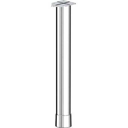 Sehpa Ayağı 13.851 - 51mm (4 Adet) Metalik Gri