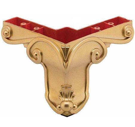 Mobilya Ayağı Plastik Aslan Altın 12cm (4 Adet)