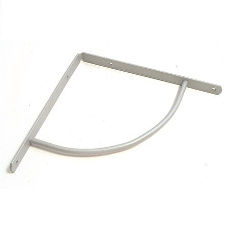 Raf Altı Metal 24cm - 2 Adet Parlak krom