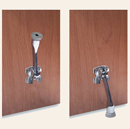 Kapı Tutucu Tampon Mat Krom