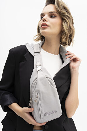 Kadın Vücut Çantası-A.Gri | undefined
