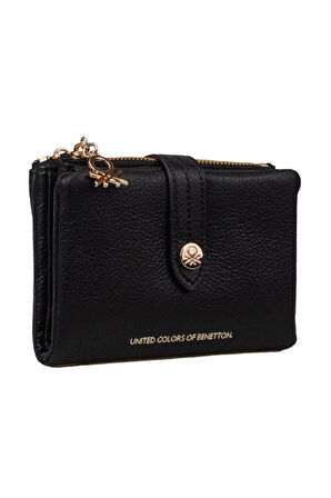 United Colors of Benetton Kadın Cüzdan BNT 1240 - Siyah