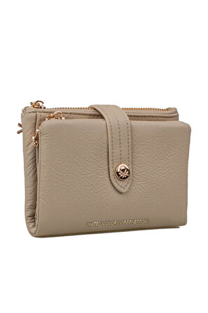 United Colors of Benetton Kadın Cüzdan BNT 1240 - Kum