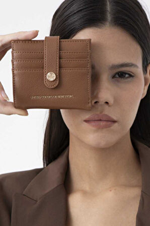 United Colors of Benetton Kadın Cüzdan BNT 1243 - Camel