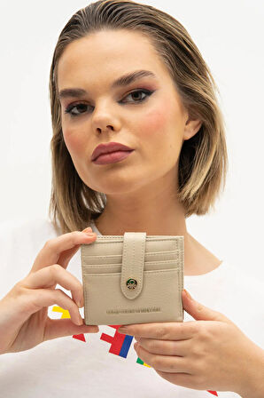 United Colors of Benetton Kadın Cüzdan BNT 1243 - Bej